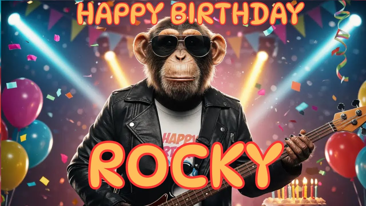 Happy Rocky Dialyです。 Happy Birthday Rocky - YouTube