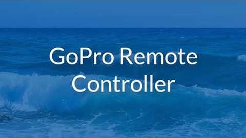 GoPro Multi Controller App