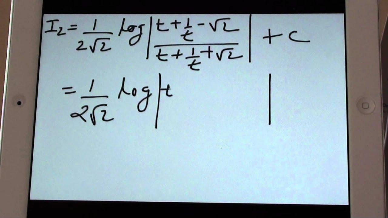 Indefinite integral root tanx part II YouTube