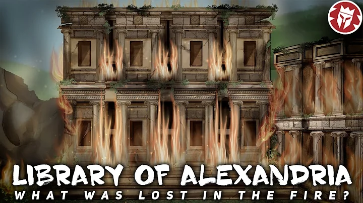 What was lost when the Library of Alexandria burne...