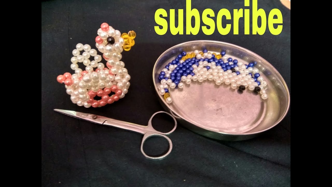 How to make beaded shopice (হাঁস)// part 1 কীভাবে পুঁথি দিয়ে হাঁস বানাবেন??👍👍