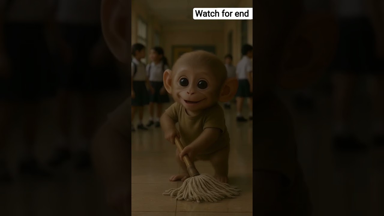 baby monkey Rio heart touching