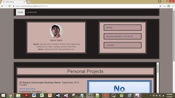 AngularJS/Bootstrap Personal Webpage
