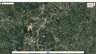 Charlotte North Carolina USA 1984-2020 Time Lapse