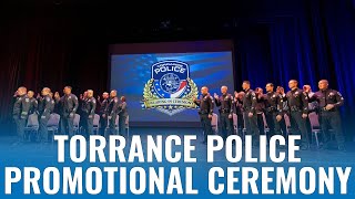 Torrance Police Promotional Ceremony