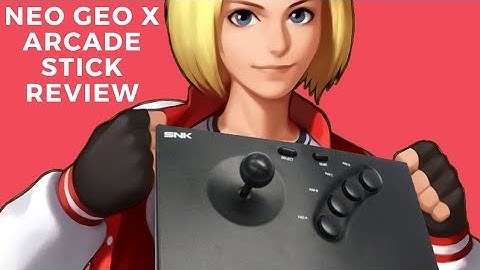 Neo Geo X Stick Overview + MiSTer Test