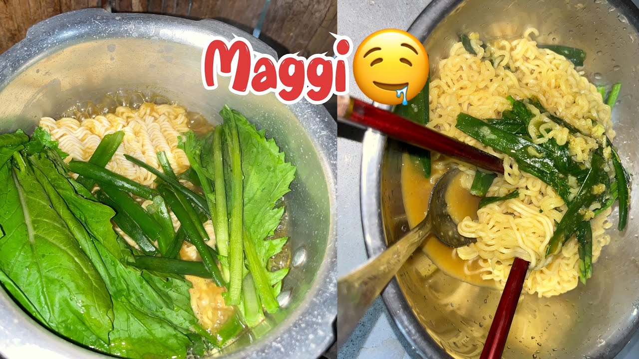 Maggi Simple Banaya Hai Par Tes Acha Hai 