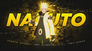 Naruto Uzumaki Power Edit Anime Edit