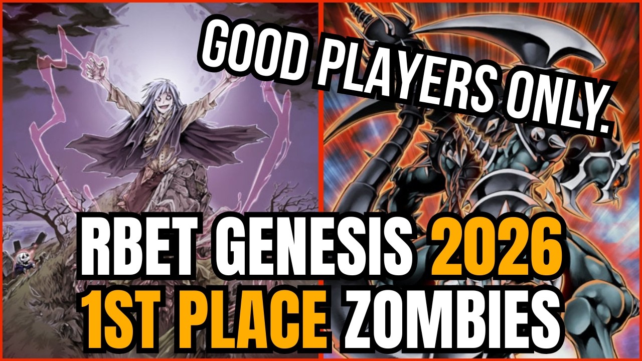 Zombies CRUSHED Blackwings for 1st Place at RBET Genesis 2026 | This Deck is for Good Players Only!
