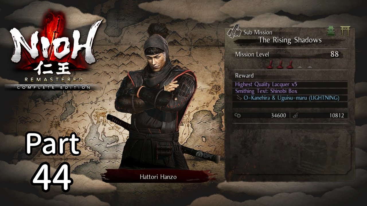 NIOH REMASTERED [PS5] - 100% Walkthrough - Sub Mission: The Rising Shadows