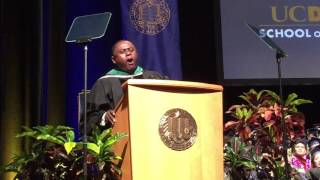 Dr.Bennet Omalu Giving a Speech to UC Davis Medical Class  of 2016