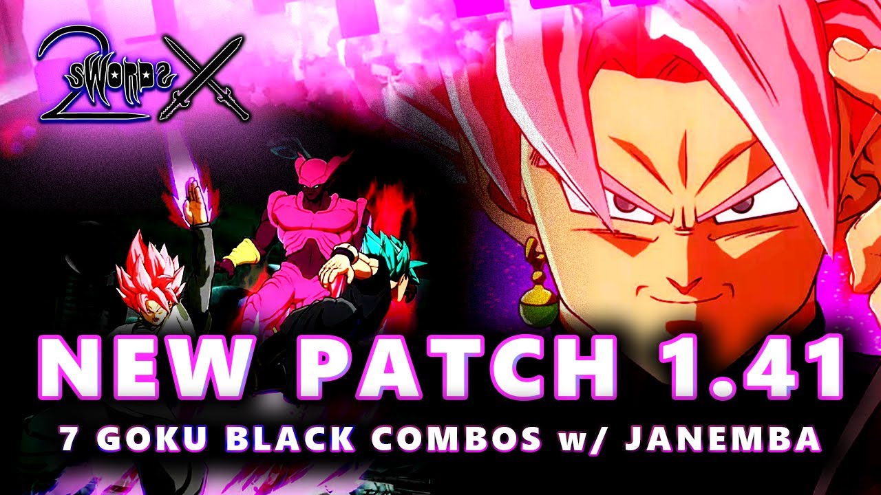 HOW TO PLAY GOKU BLACK feat. JANEMBA: 7 Combos to Get You Started ⚔️ DBFZ 1.41 Guide