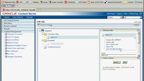 UCM: Creating an advanced folio