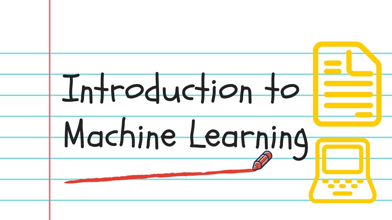 Introduction to Machine learning - YouTube