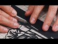 カッターナイフから生まれる切り絵作品～学生～