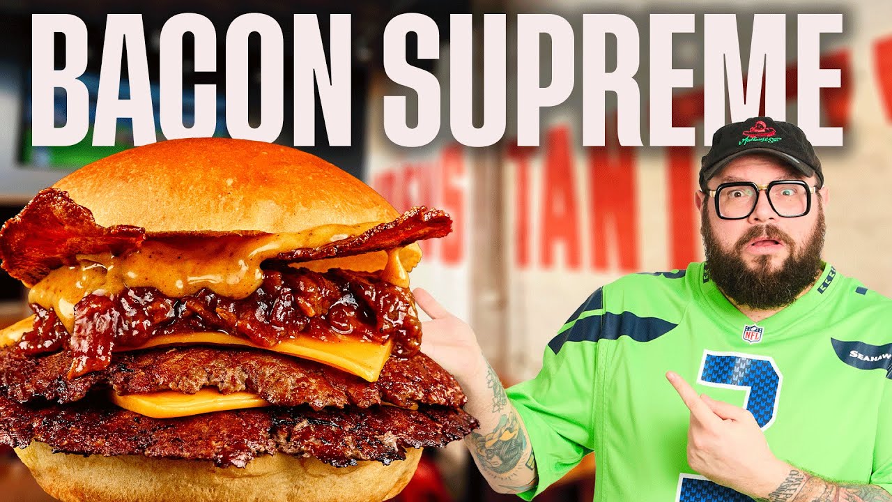 Smashburger con MARMELLATA AL BACON 🥓