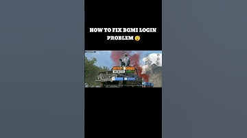 bgmi login problem today #bgmi #login #problem #pubgmobile #shorts