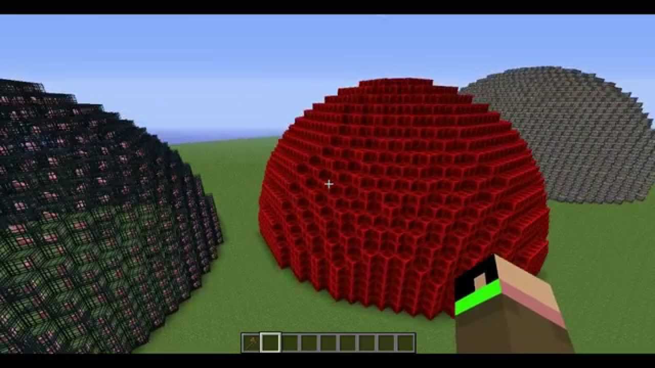 Minecraft Sphere Guide Omong T