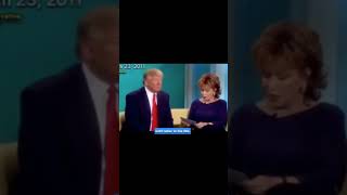Videos Resurfaced Of Donald Trump On The View.. #pullupyoshorts #reaction #reacts #theview #trump