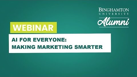 AI for Everyone:  Making Marketing Smarter