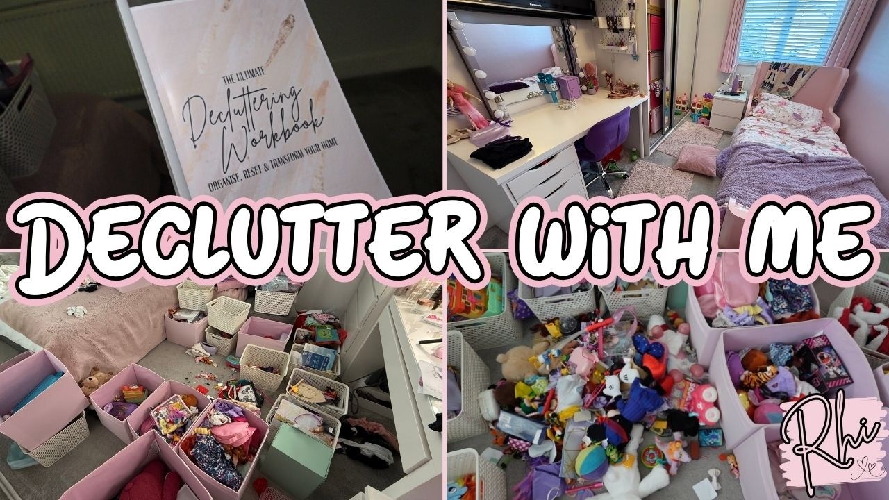 Extreme Decluttering My Daughter’s Disaster Of A Bedroom!