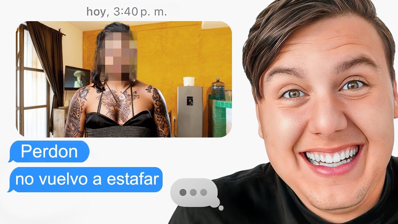 Hice Que Un Estafador Se Vistiera de Mujer