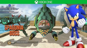 Sonic Unleashed: Egg Devil Ray Boss Fight (Spagonia Day)