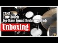 Unboxingtama drums true touch  iso base reduction pads tamadrums