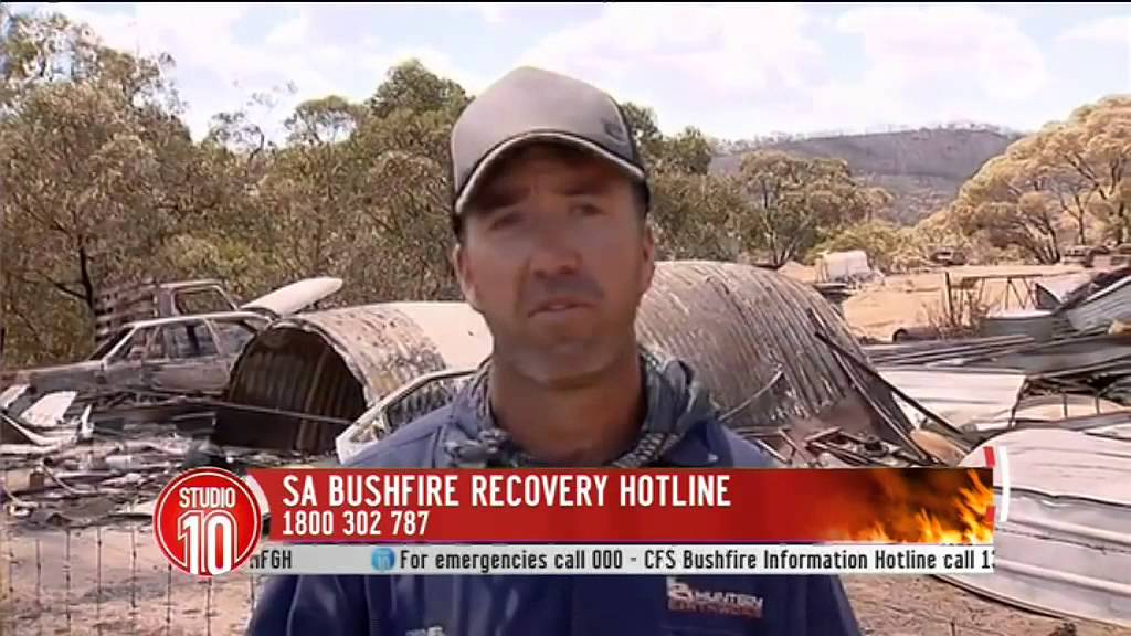 Sampson Flat bushfire rolling coverage - Brett Clappis