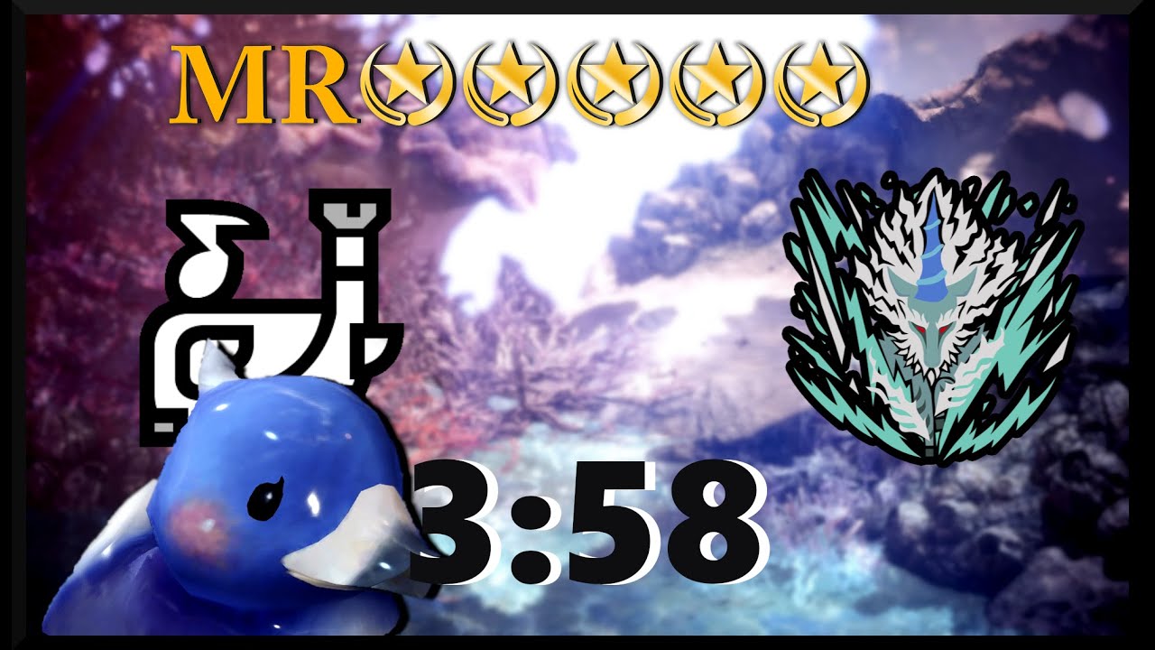MHW Iceborne (PC) MR5★ Kirin Solo (Hunting Horn) 358 TA Rules