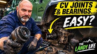 Defender CV Joints & Wheel Bearings... Easy? | TD5 DIY