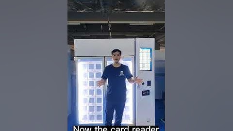 How to connnect a MDB Card reader to the vending machine. vending machine manufacturer