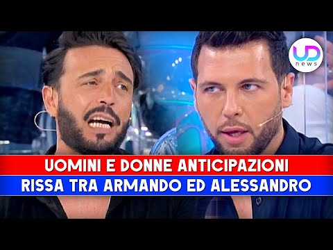 Anticipazioni Uomini e Donne: Rissa Sfiorata Tra Armando E Alessandro!
