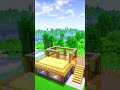 Minecraft:Survival House Tutorial Time lapse build🏘️#youtubeshorts #minecraft #shortvideo #trending