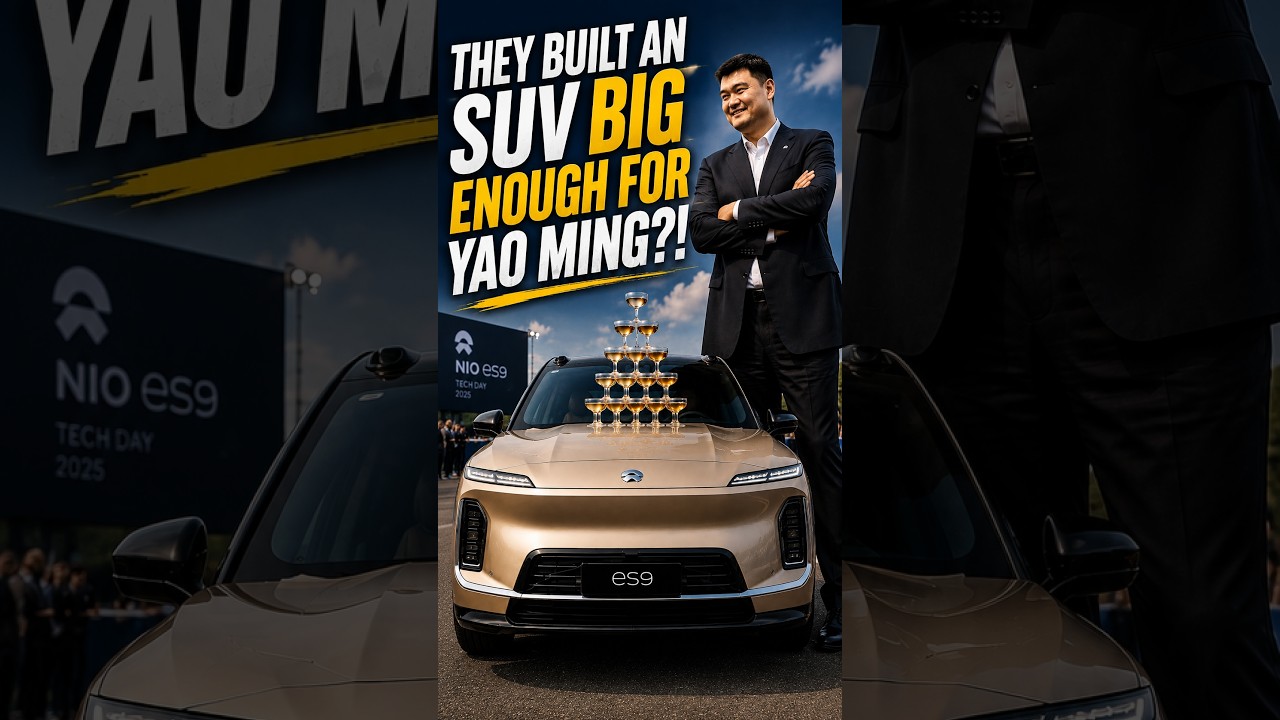 Is This SUV Actually Big Enough for YAO MING?! ——NIO ES9