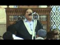 الدكتور احمد نعينع و تلاوة التحريم قران الجمعة من مسجد الامام الحسين بالقاهرة 25 4 2014 