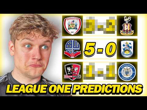 LEAGUE ONE Game 44 PREDICTIONS!