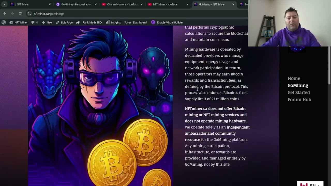 Welcome to NFTMiner.ca | GoMining & Bitcoin Mining Education Explained
