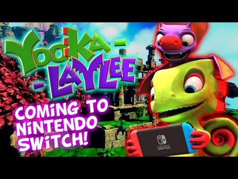 Yooka-Laylee Coming To Nintendo Switch December 14th!