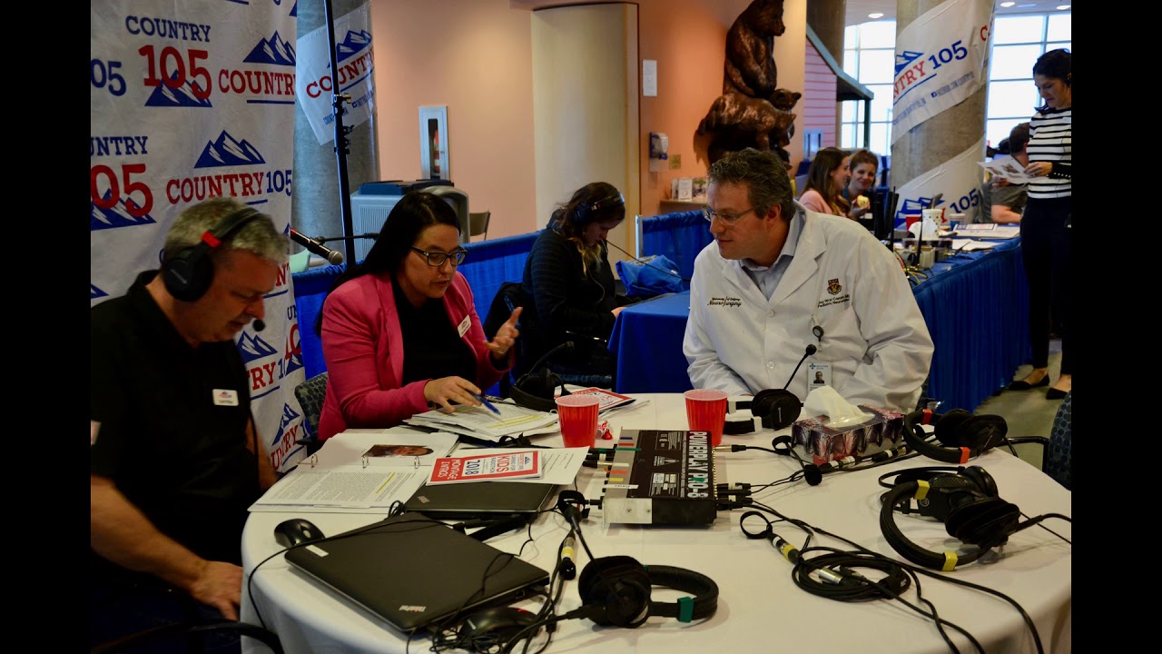 Dr Riva Cambrin at Radiothon YouTube