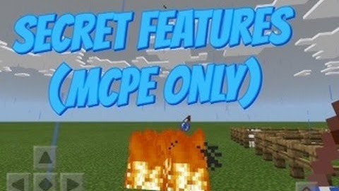 Minecraft Pocket Edition 0.13.0+ Secret Features