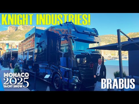 The $1 MILLION Brabus 'Land Yacht' | Monaco Yacht Show 2025