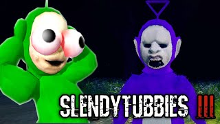 TELETUBBIES IS EVIL NOW!  Tinky Winky Plays Slendytubbies 3 Part 1 