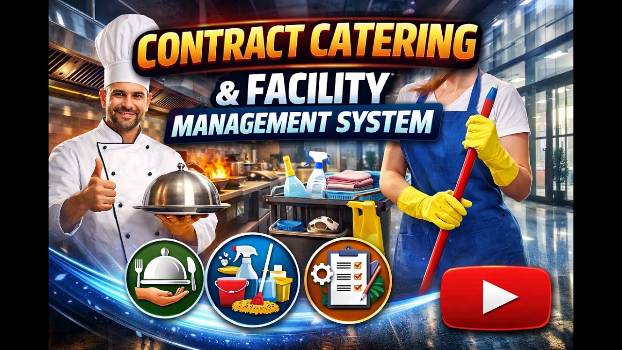 Contract Catering & Facility Management System | Complete Automation Solution