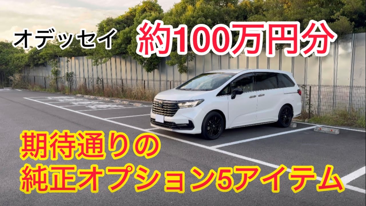 Part 2] Honda's new Odyssey genuine options worth 1 million yen