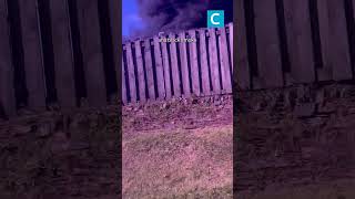 Huge fire at Devoran sends billowing black smoke into sky