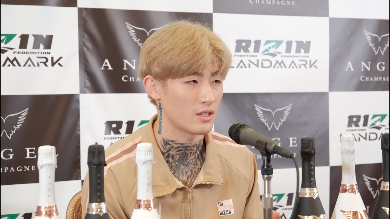 平本蓮 試合前インタビュー ANGEL CHAMPAGNE presents RIZIN LANDMARK