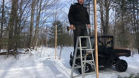Maple Syrup Production - Adjusting Our Sap Lines