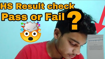 12th Board Exam Results😦|Pass or Fail😱|HS exam 2022 result|Student check her Results HS2022 video