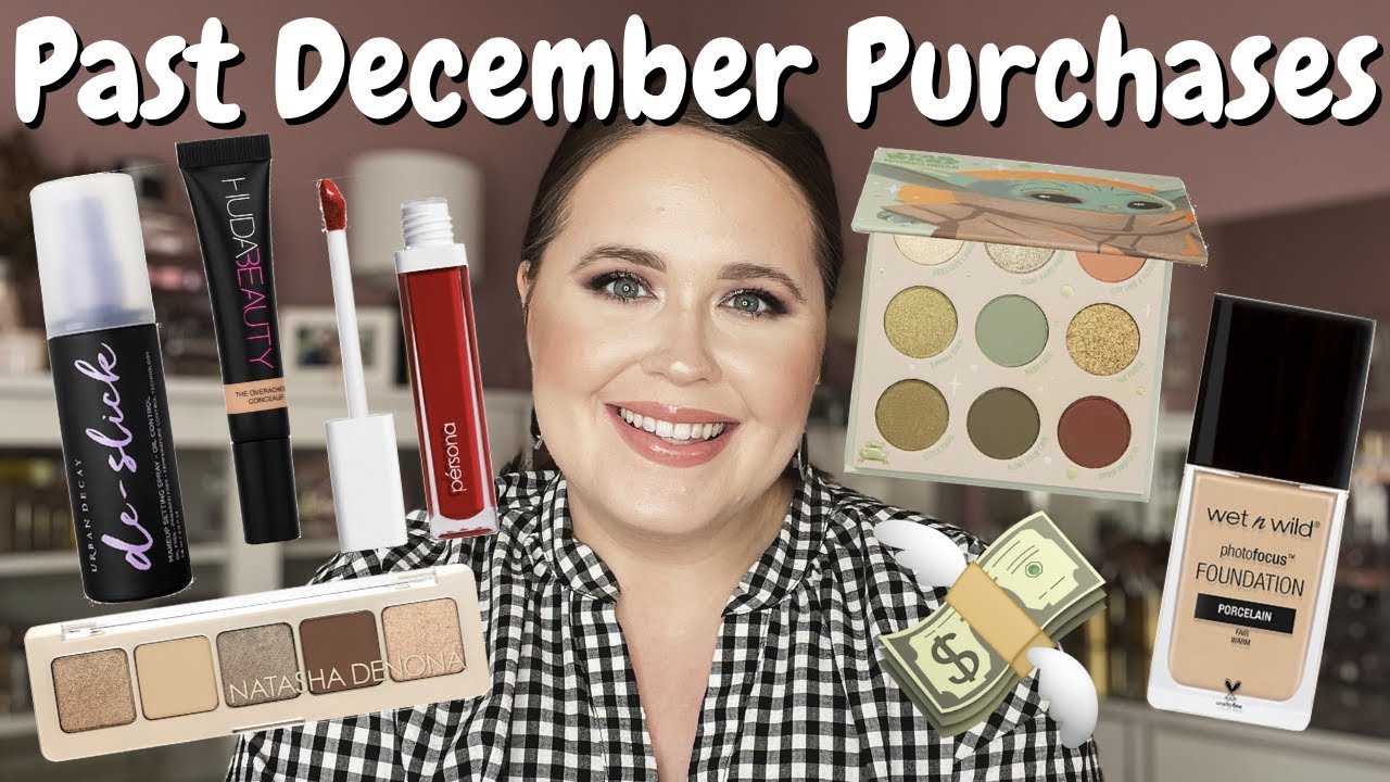 PAST DECEMBER PURCHASES | Highend & Drugstore goodies